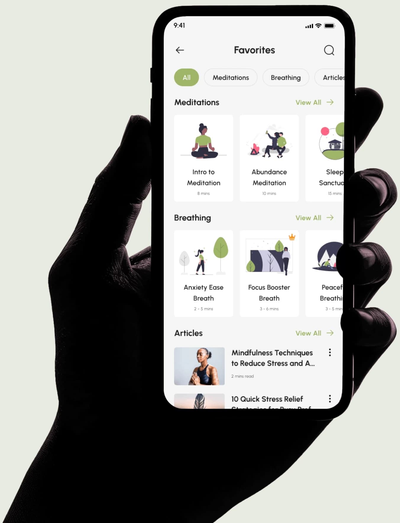 Mindify AI on a phone in hand